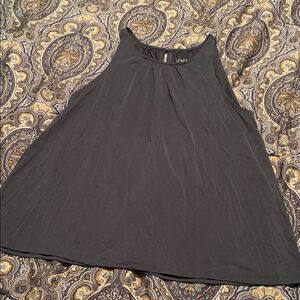 LOFT outlet Charcoal Sleeveless Tank Top